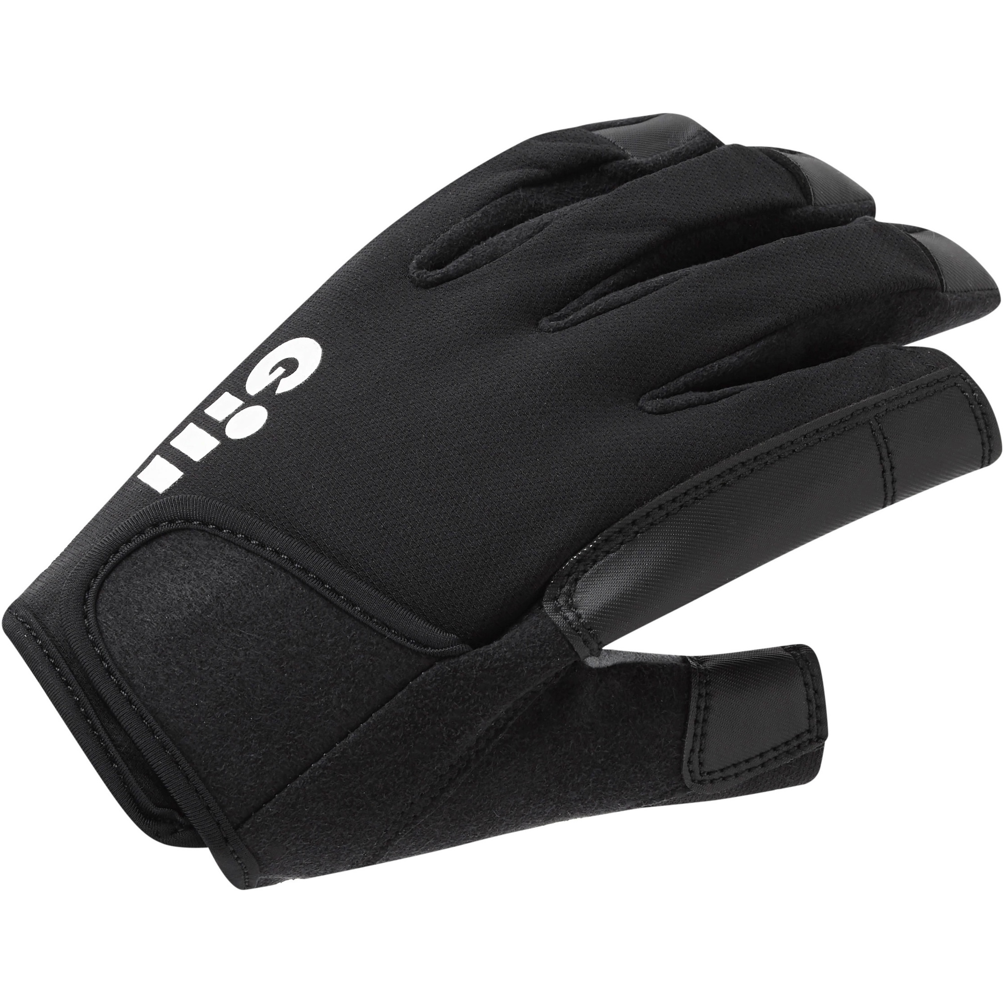 2026 Gill Championship Long Finger Sailing Gloves 7253 - Black